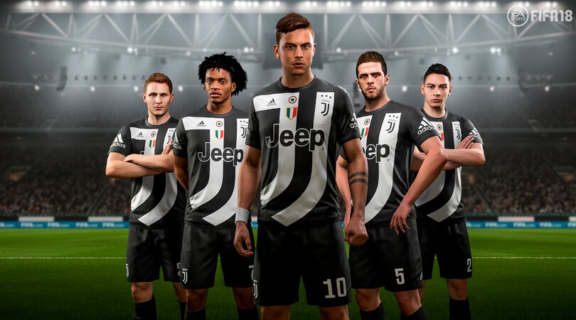 Fifa 18, una maglia speciale per la Juventus