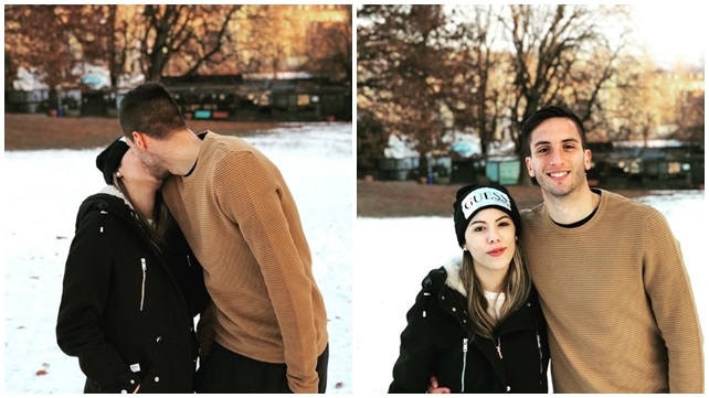 Bentancur e Mel, quanto amore sotto la neve di Torino!