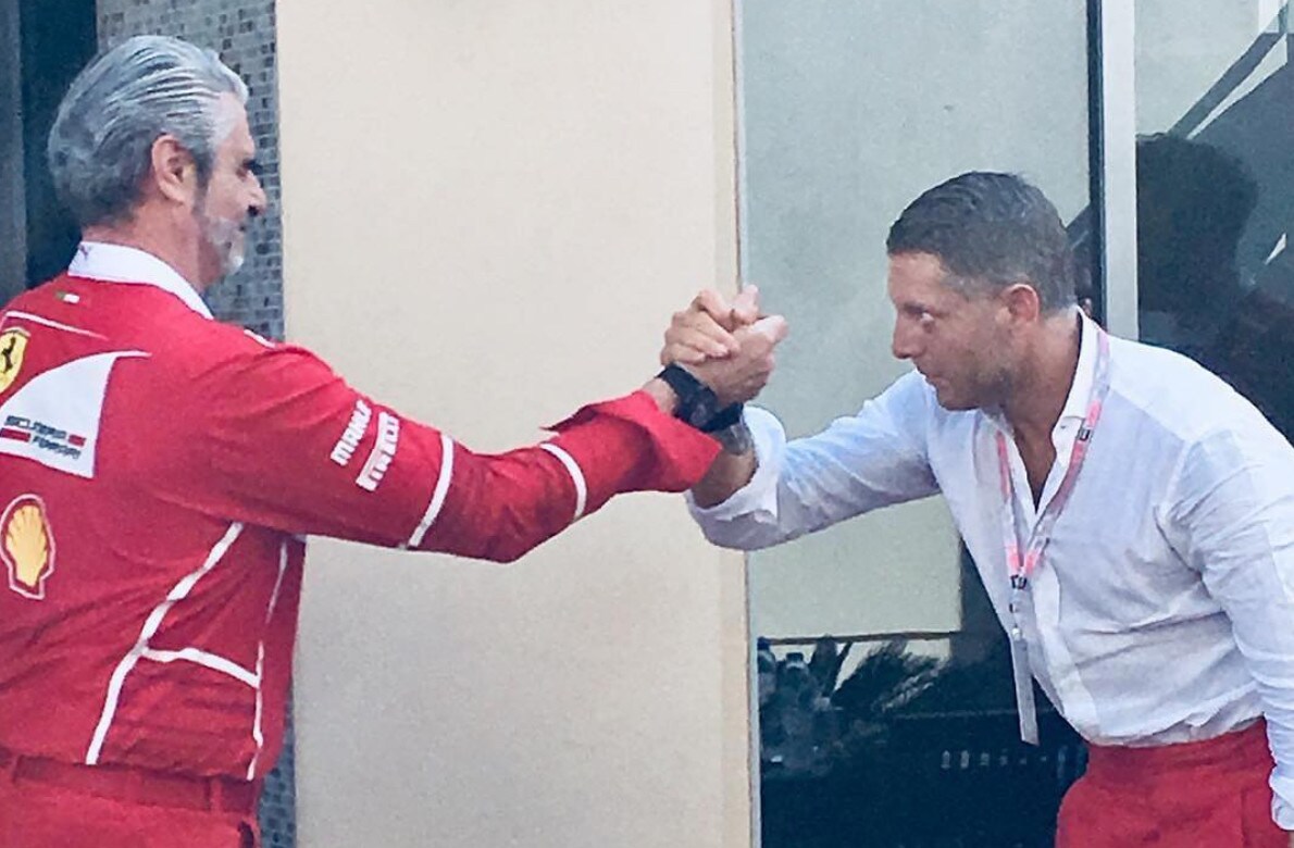 Lapo Elkann tutto per la Rossa: «Forza Ferrari, forza Arrivabene». La nuova F1 a febbraio