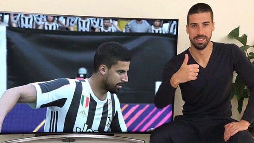 Khedira, Fifa 18 aggiorna il look. Lui: «Realistico, vero?»