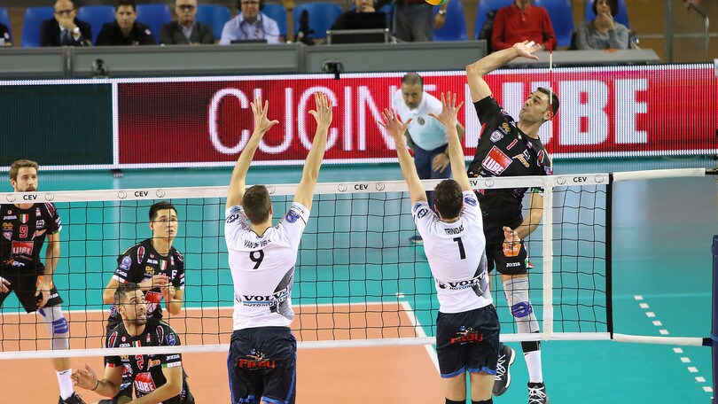 Volley: Champions League, La Lube non sbaglia, battuto il Roeselare