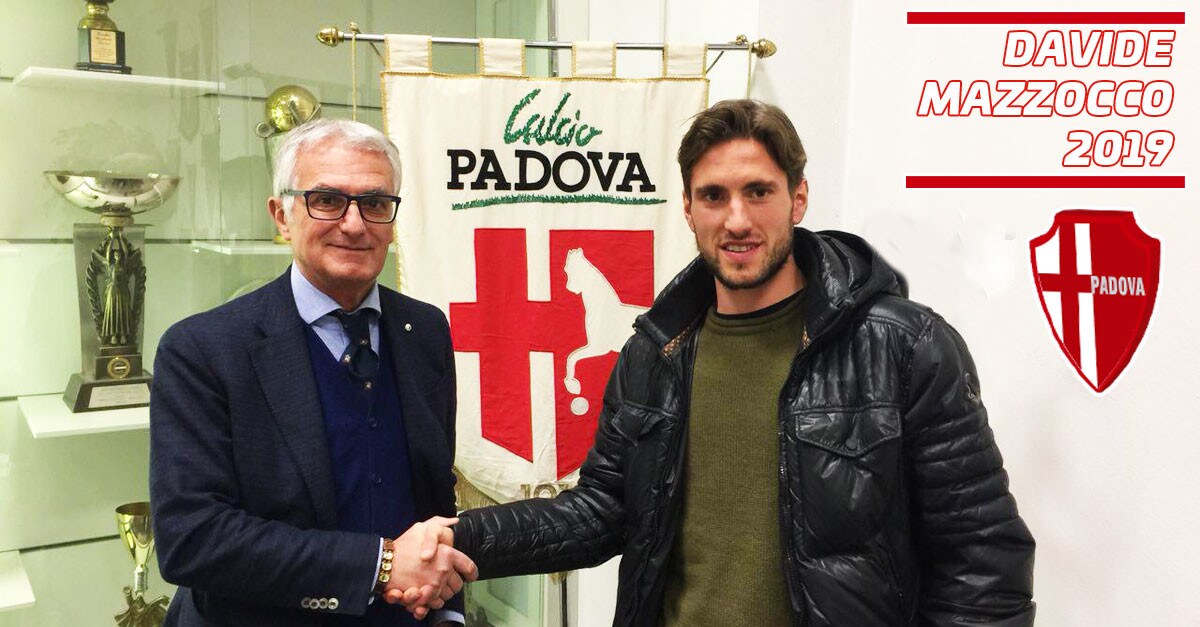Calciomercato Padova, ufficiale: rinnovo fino al 2019 per Mazzocco