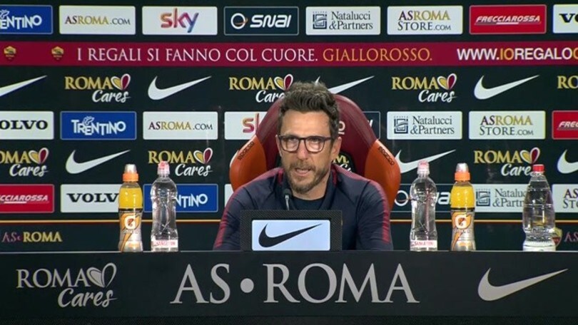 Di Francesco: "Non dico se giocherà Schick"