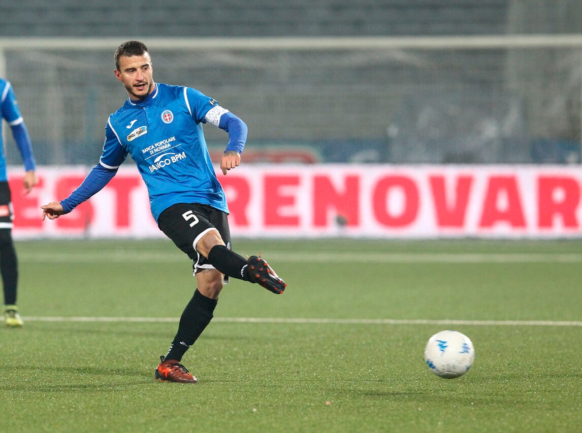 Serie B Novara, una giornata di squalifica per Casarini