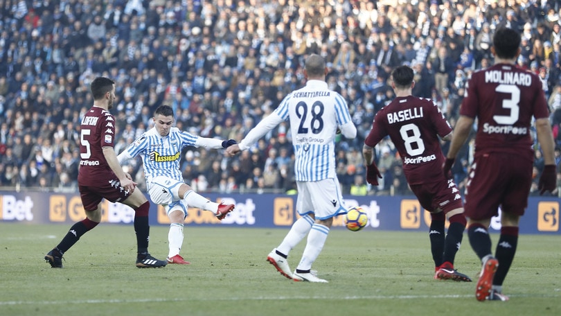 Serie A Spal-Torino 2-2, il tabellino