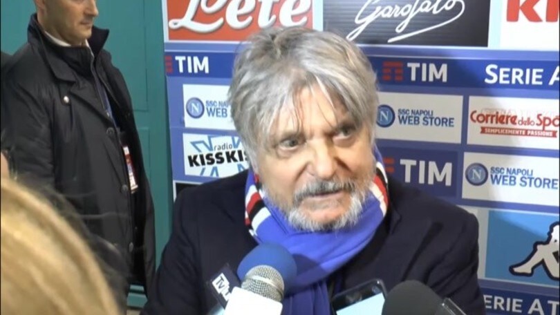 Ferrero: "Quagliarella al Napoli? Maglia azzurra ce l'ha già"