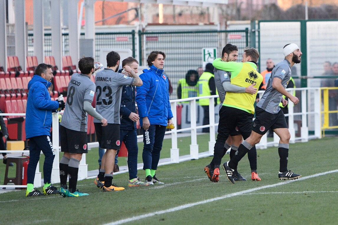 Serie C, manita Alessandria al Pontedera. Pari Cuneo a Carrara