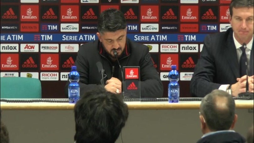 Gattuso: "Dobbiamo diventare squadra"