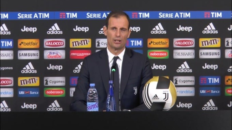 Allegri: "Ho dei giocatori straordinari"