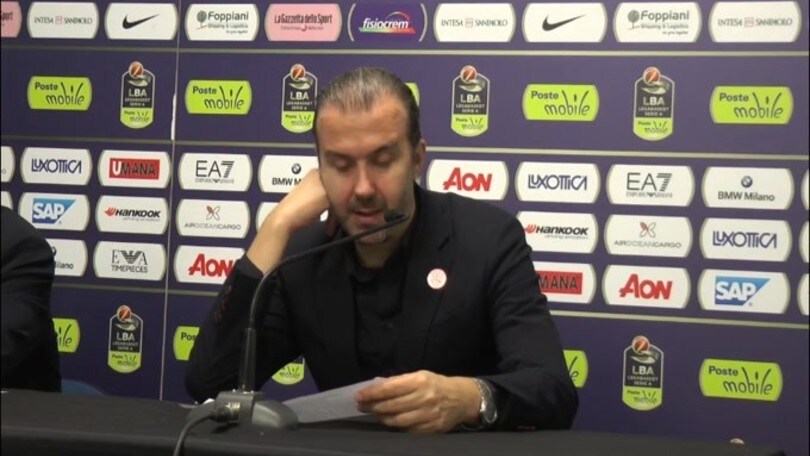 Pianigiani: "Complimenti ai miei ragazzi, non era facile"