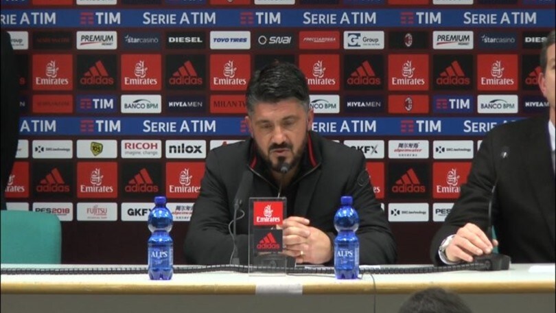 Gattuso: "Mi aspettavo una partita del genere"