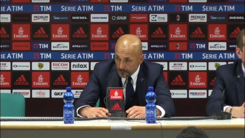 Spalletti:"Dobbiamo trovare la giusta reazione..."