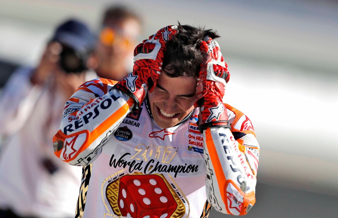MotoGp: Marquez e Pedrosa, scherzo agli studenti