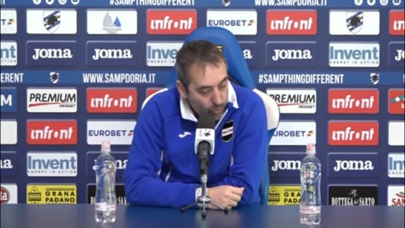 Giampaolo: "Vogliamo restare nella parte nobile della classifica"