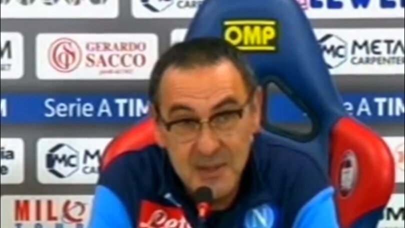 Sarri: "Il titolo d'inverno non ha importanza"