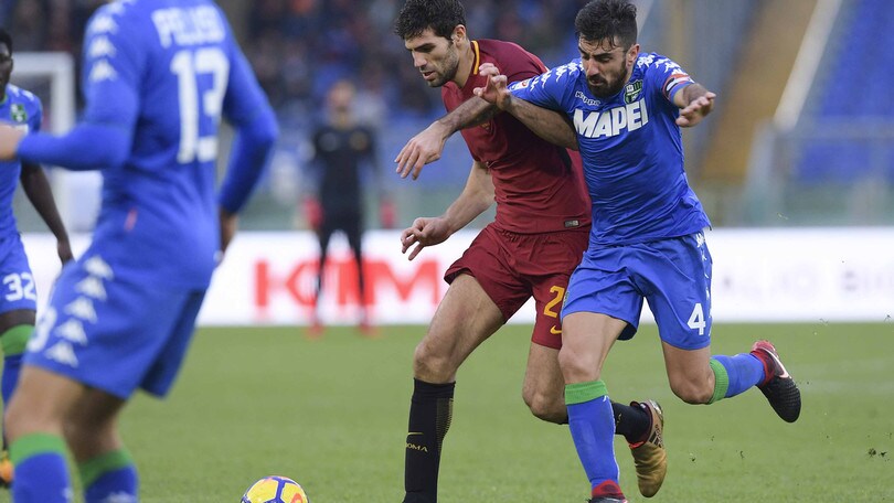 Serie A Roma-Sassuolo 1-1, il tabellino