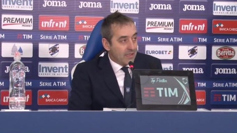 Giampaolo: "Il campo? Fa cag..."