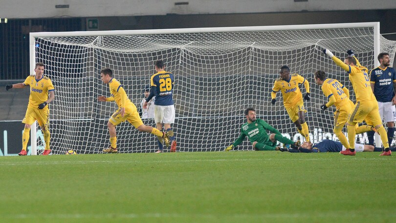 Serie A Verona-Juventus 1-3, il tabellino