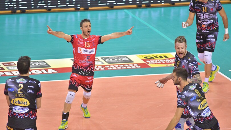 Volley: Superlega, Perugia-Modena supersfida del 12° turno