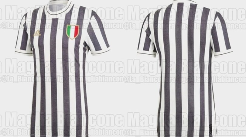 Juve, spunta la nuova maglia "vintage" dell'Adidas