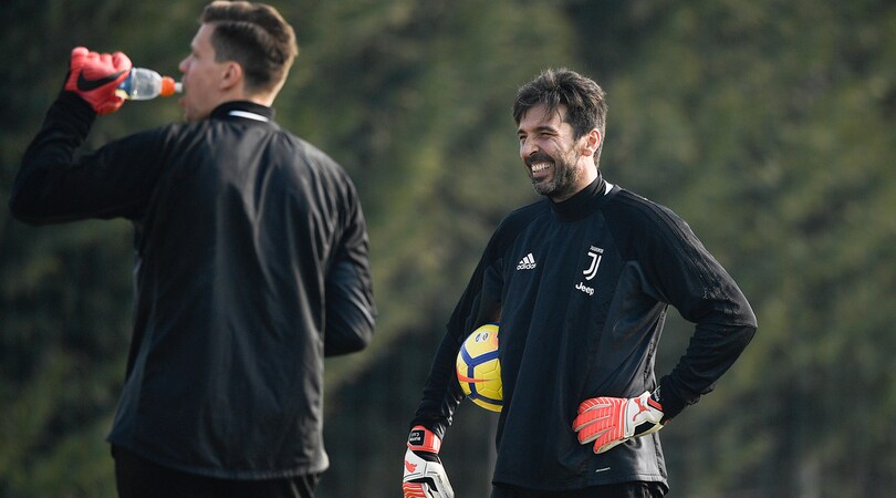 Juventus, il sorriso di Buffon risplende a Vinovo