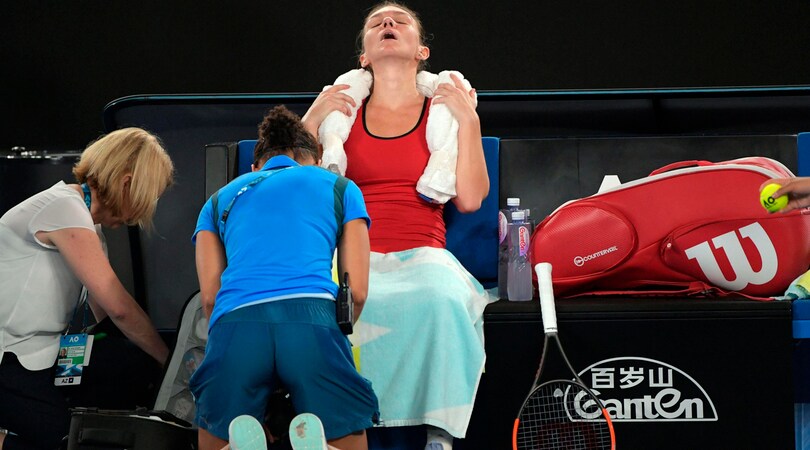 Tennis: Australian Open, Simona Halep problemi di pressione