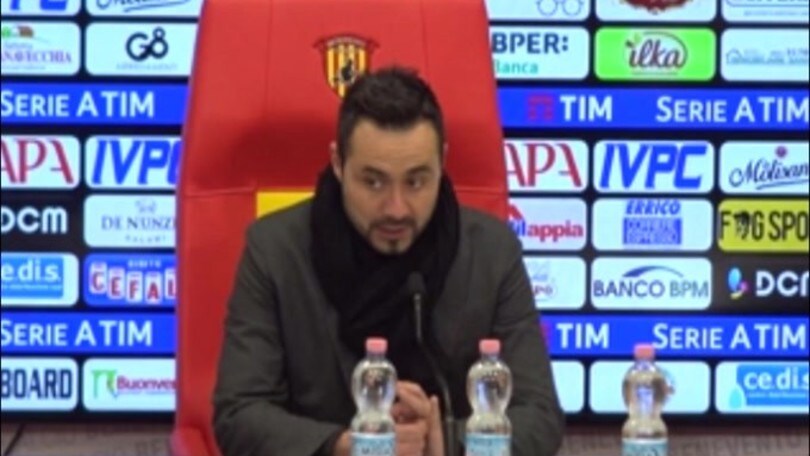 De Zerbi: "Dobbiamo prendere come modello il Crotone"