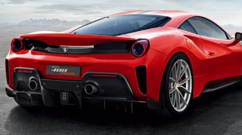 Ferrari 488 Pista, la speciale sfugge in rete