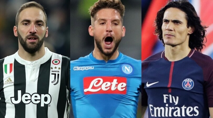 Attacchi europei, top 10: il super Napoli di Sarri sempre dietro alla Juventus