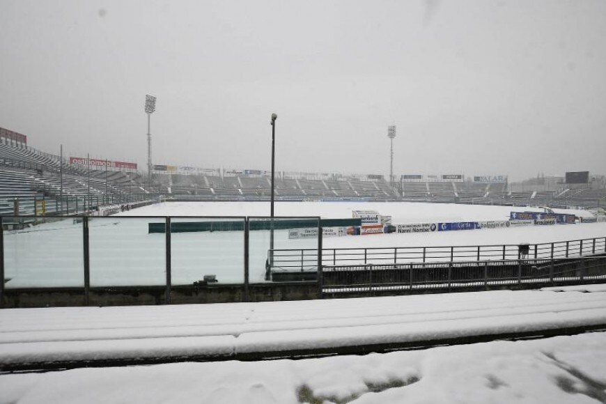 Serie B, Brescia-Virtus Entella: neve e ghiaccio, rinvio ufficiale
