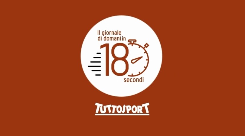 Tuttosport di domani in 180 secondi