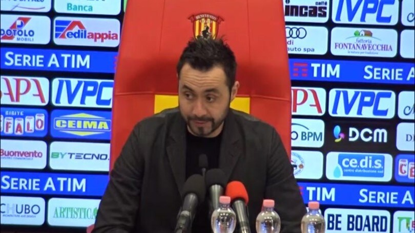 De Zerbi: "Astori, un lutto che ci colpisce tutti"