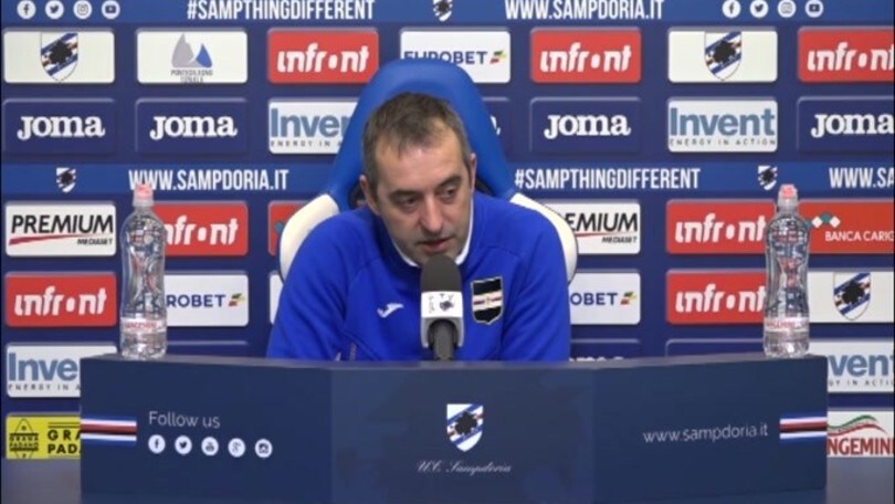 Giampaolo: "Soddisfatto di come hanno lavorato i ragazzi"