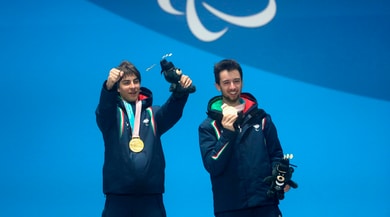 Paralimpiadi, secondo oro per Bertagnolli-Casal