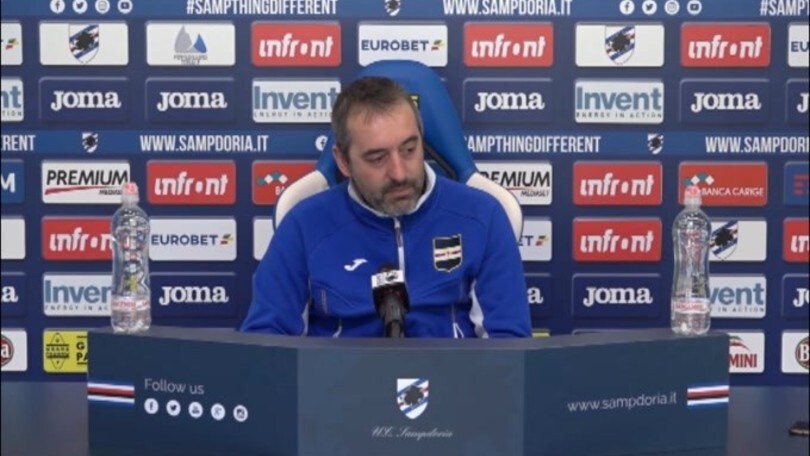 Giampaolo: "Mi aspetto una grande prova di carattere"