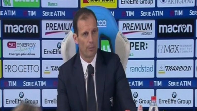 Allegri: "Eravamo senza energie mentali"