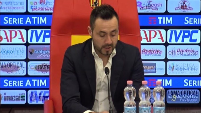 De Zerbi: "L'arbitro non mi è piaciuto"