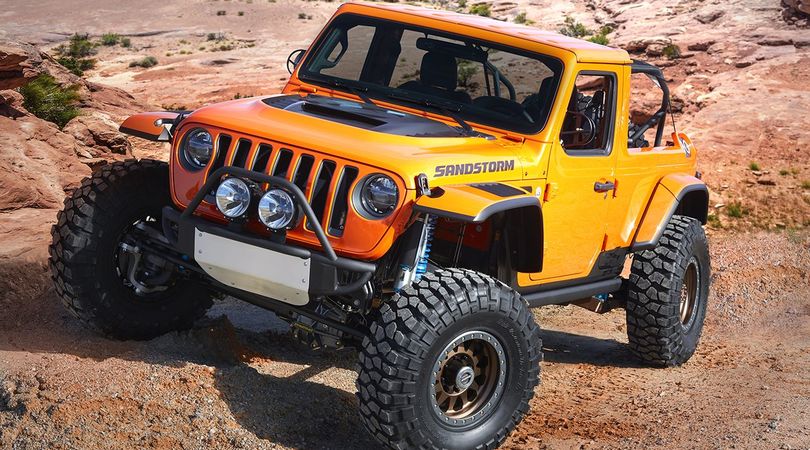 Jeep, le magnifiche sette all'Easter Safari