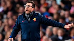 Di Francesco: &laquo;Con il Barcellona la Roma migliore. Ci alleniamo male? Non &egrave; vero&raquo;