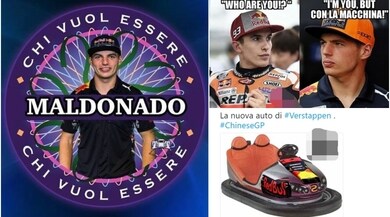 Verstappen come Marquez: sui social dilagano le ironie