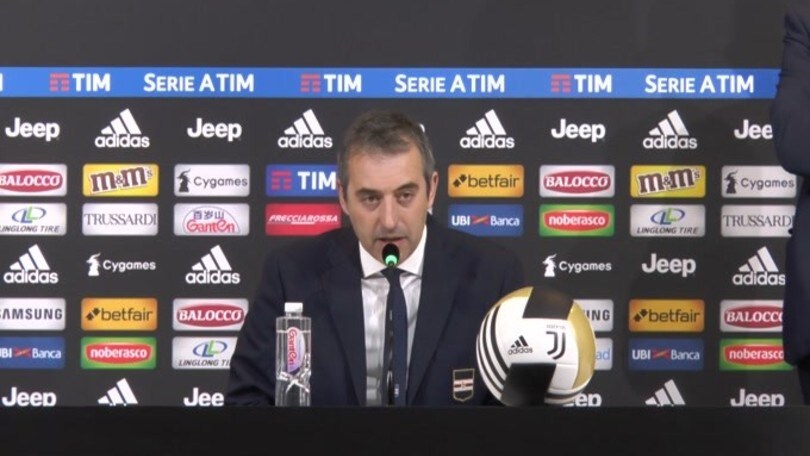 Giampaolo: "Sul primo gol forse calcio di punizione per noi"