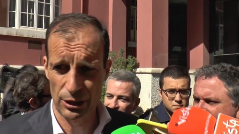 Allegri: "Dobbiamo restare sereni e concentrati"