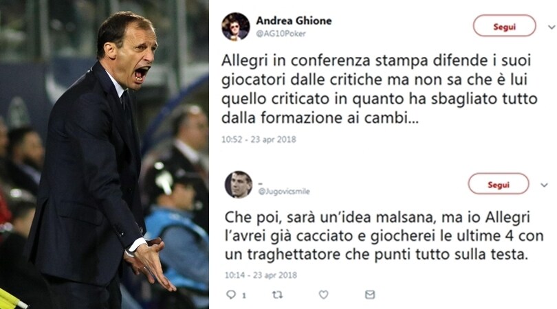 Juventus-Napoli, il forum dei tifosi: Allegri nel mirino