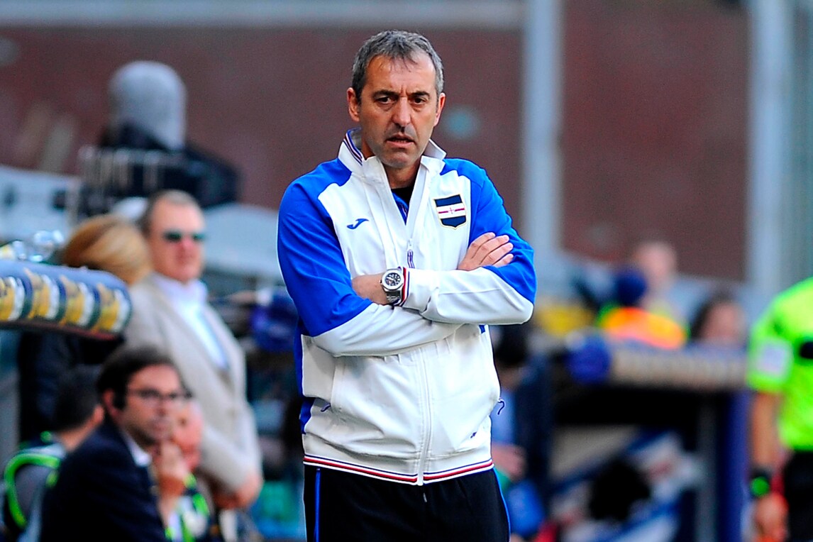 Serie A Sampdoria, Giampaolo: «Per l'Europa serve rabbia e ambizione»