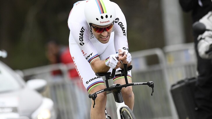 Giro d'Italia, Dumoulin vince la cronometro a Gerusalemme