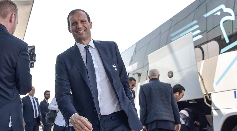 Coppa Italia, lo sbarco della Juventus a Roma