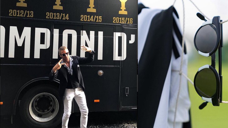 Lapo Elkann abbraccia la Juventus: «Grazie ai tifosi, a Buffon, ad Allegri e Andrea Agnelli»