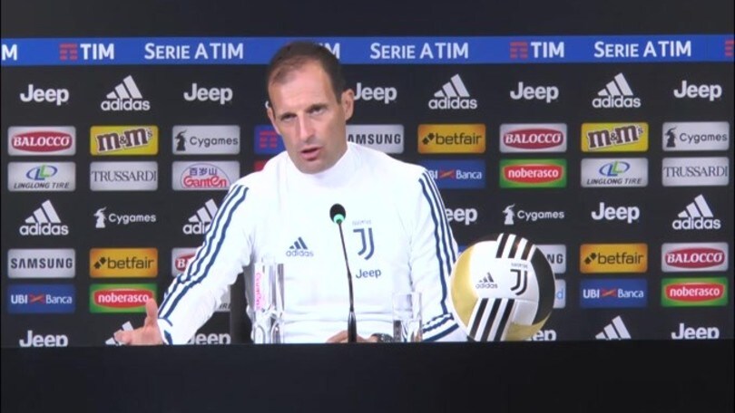 Allegri: "La rosa va mantenuta di alta qualità"
