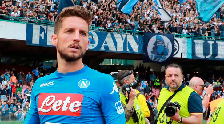 Napoli, Mertens avverte la Juventus: «Noi non molliamo mai»