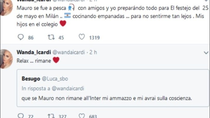 Inter, Wanda Nara tranquilizza sul futuro di Icardi